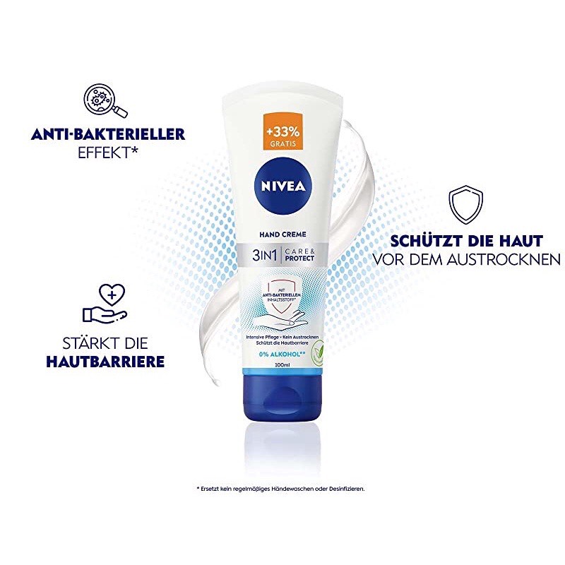 Kem dưỡng da tay Nivea 75ml nội địa Đức
