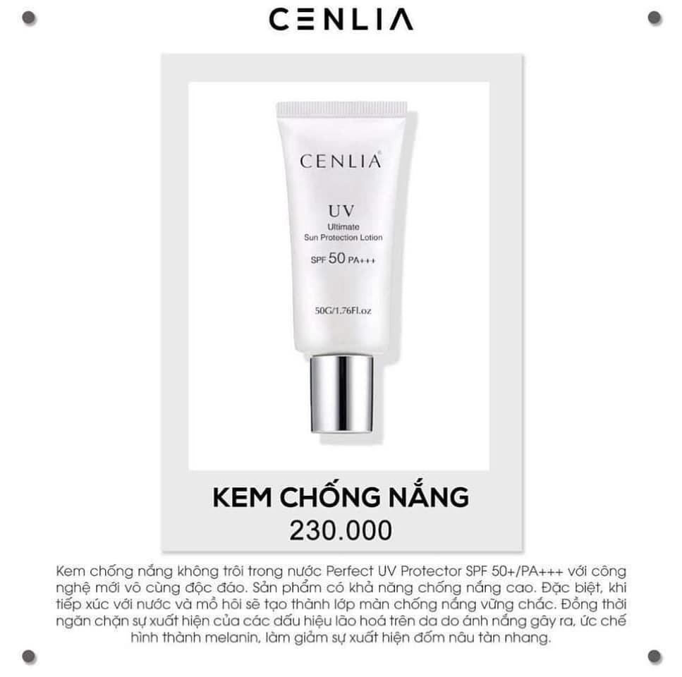 [Sale] KEM chống nắng CENLIA