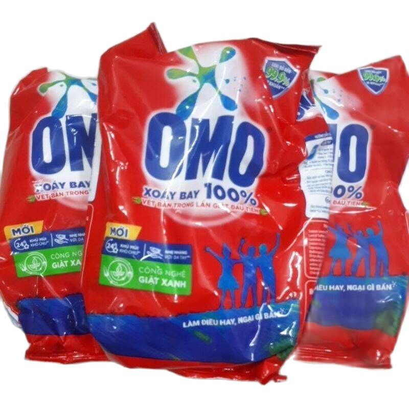 [HCM]COMBO 3 GÓI BỘT GIẶT OMO 350g SẠCH SAU 1 LẦN VÒ!