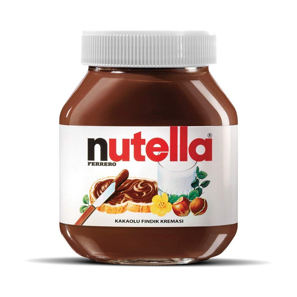 Nutella Cocoa Chestnut Jam 750g - Origin: Germany (Glass Jar) Expiry Date: 12.2026