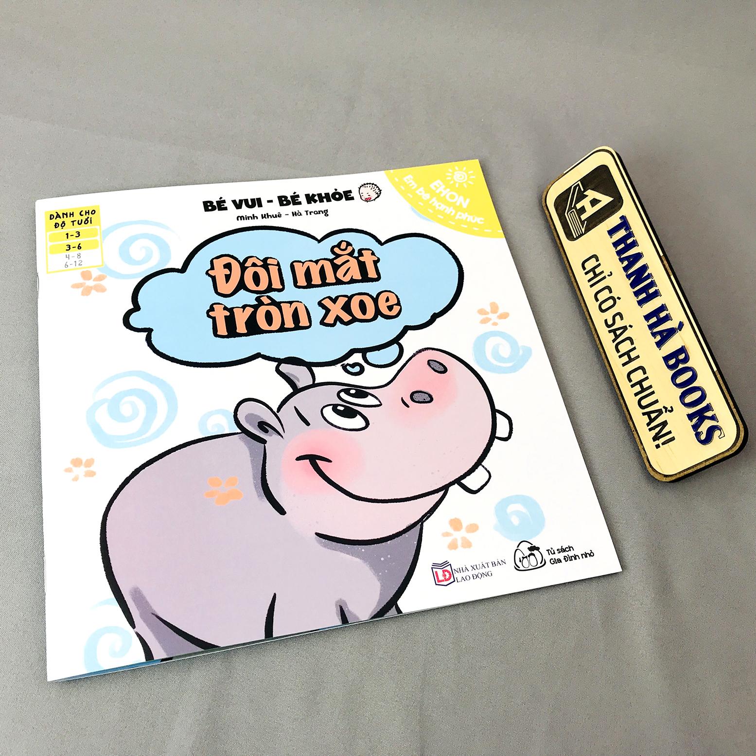 Sách - Ehon Bé Vui - Bé Khỏe (1-6 tuổi) - Đôi Mắt Tròn Xoe