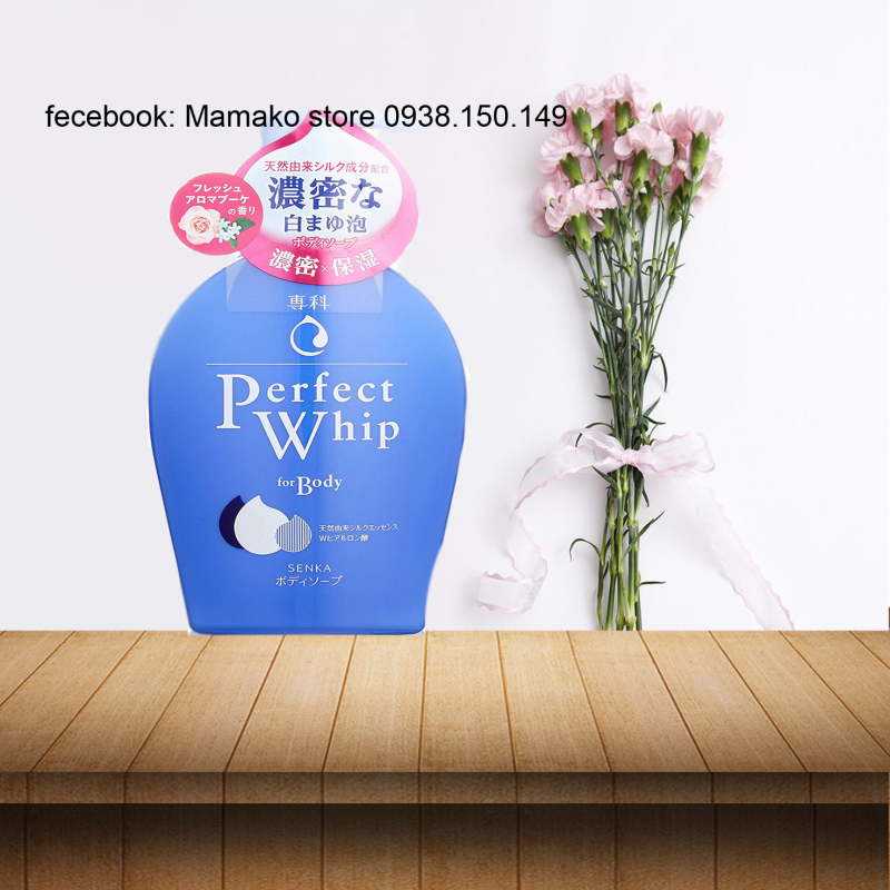 Sữa tắm SENKA PERFECT WHIP For Body Fresh Aroma bouquet - 500ml