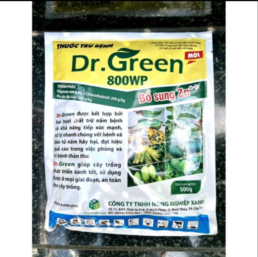 Thuốc trừ bệnh DR.GREEN gói 500g