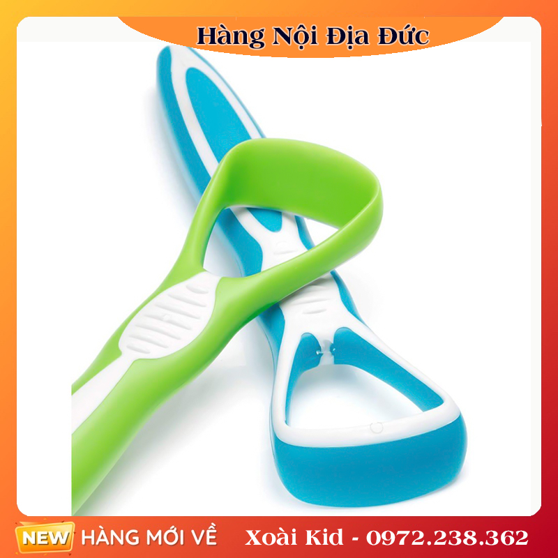 Dụng cụ cạo lưỡi Dontodent -Nội địa Đức Đủ Bill