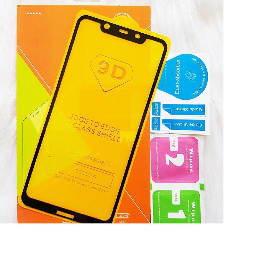 Kính cường lực cho điện thoại Nokia 8.1 9D xịn Full màn hình cao cấp