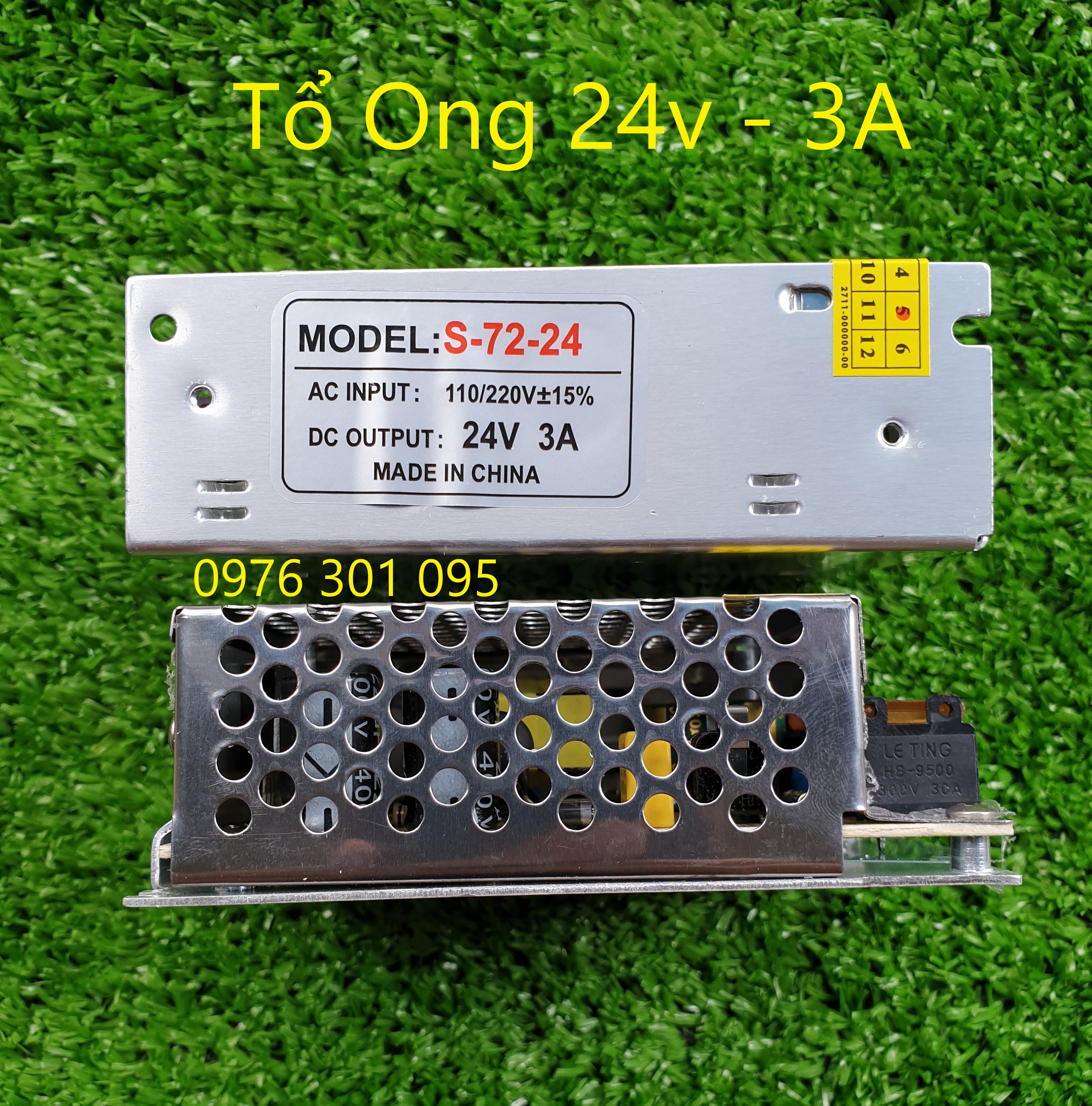 Nguồn 24V Tổ Ong Từ 3A - 20A