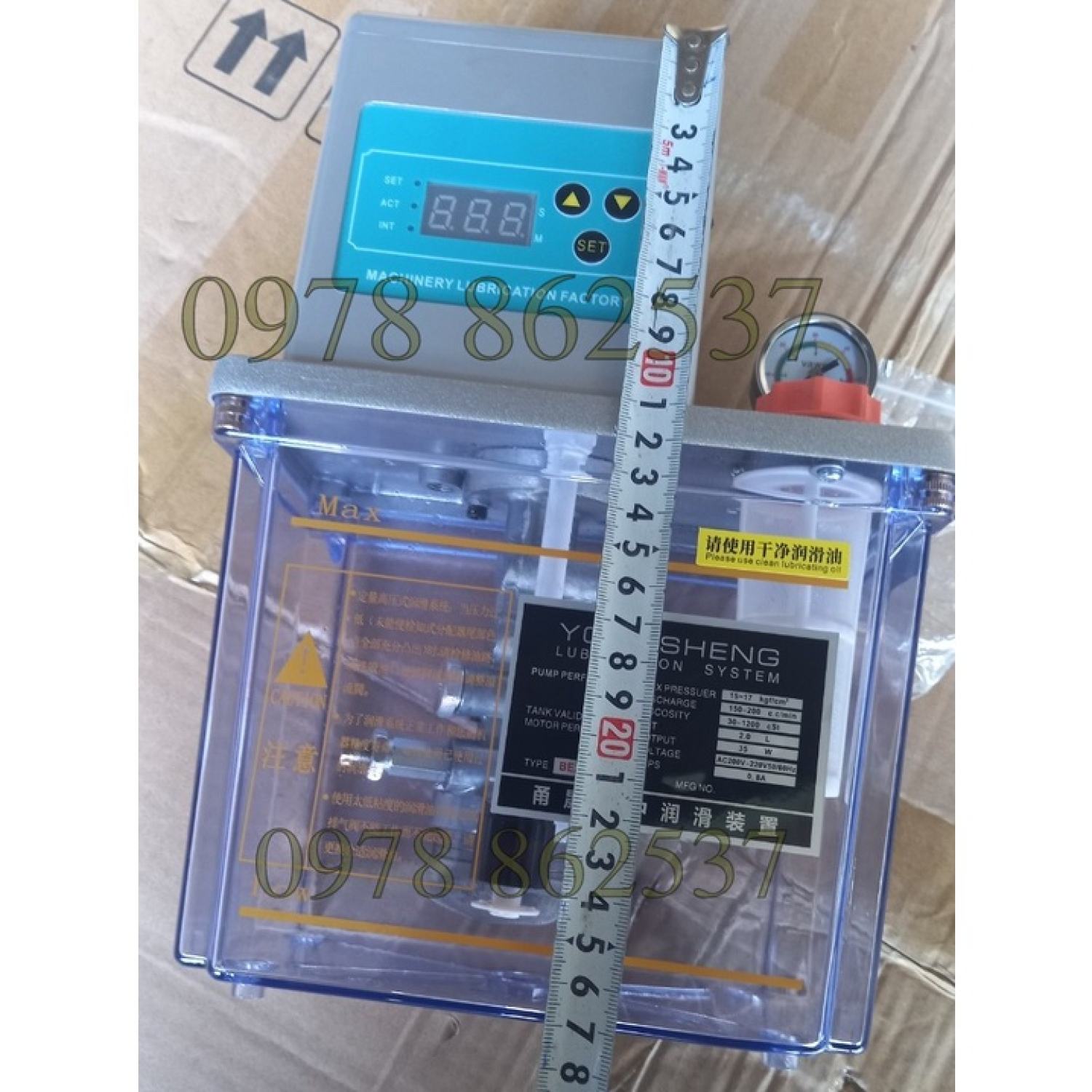 Bơm dầu bôi trơn tự động 2 lít BE2232-2L
