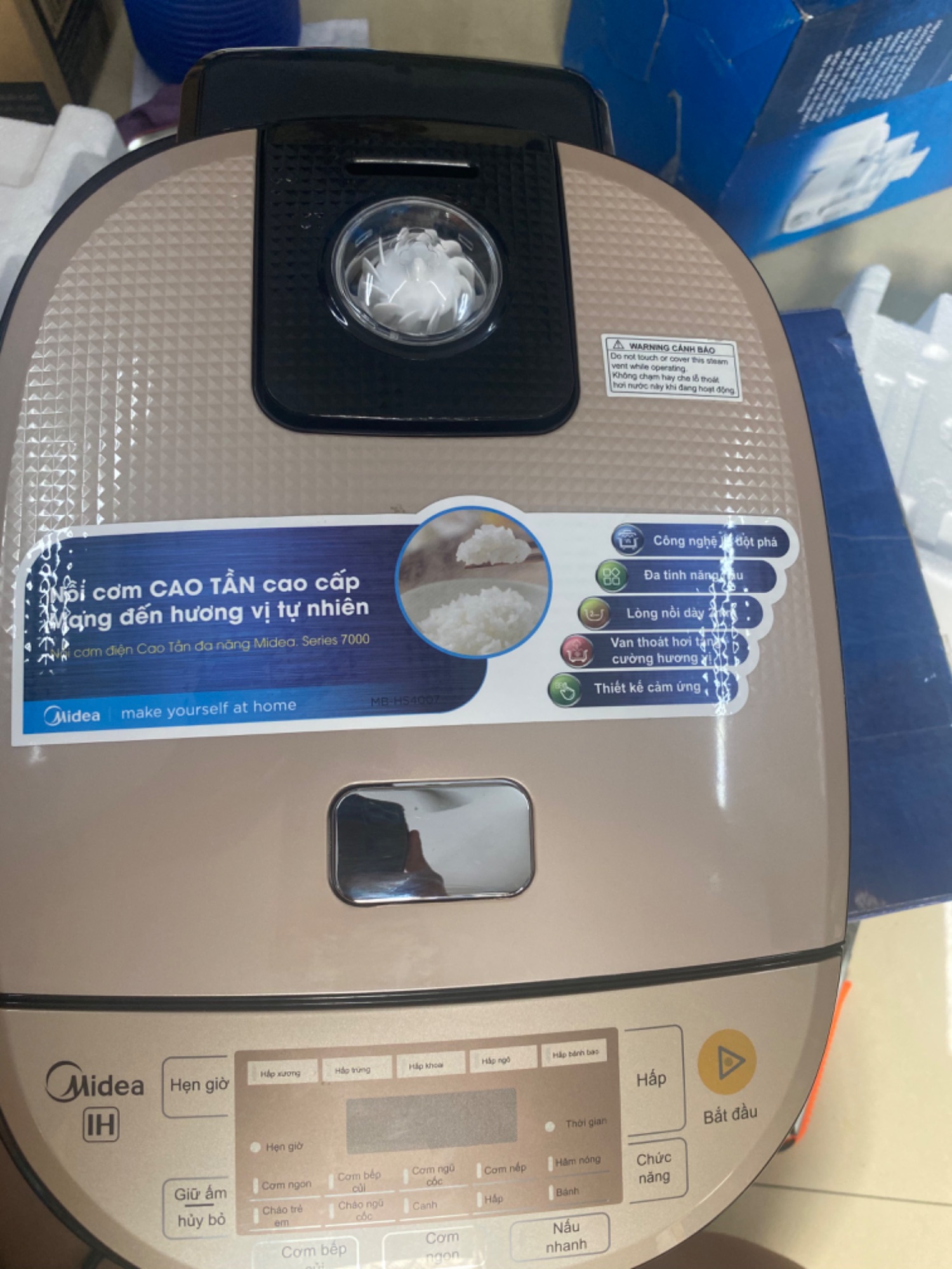 Nồi cơm cao tần IH midea