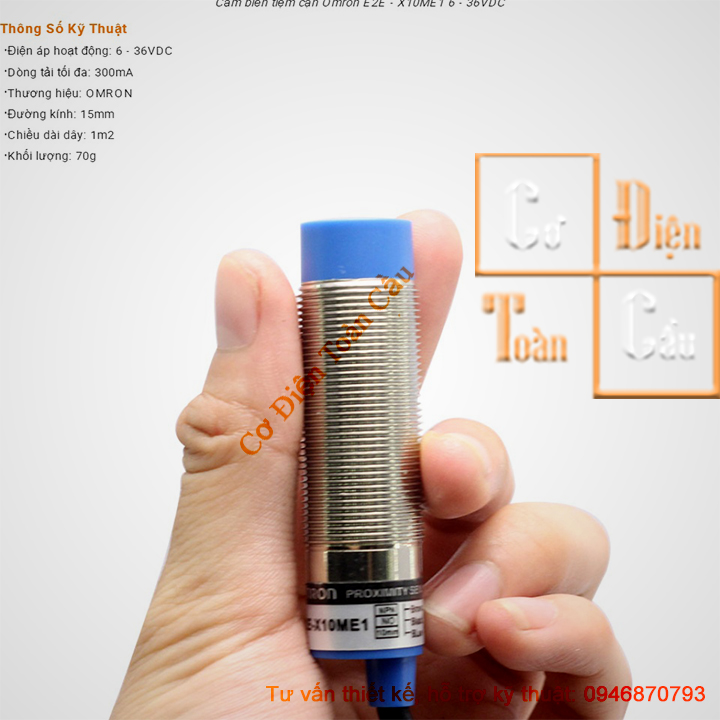 Cảm Biến Tiệm Cận E2E-X10ME1 6-36VDC