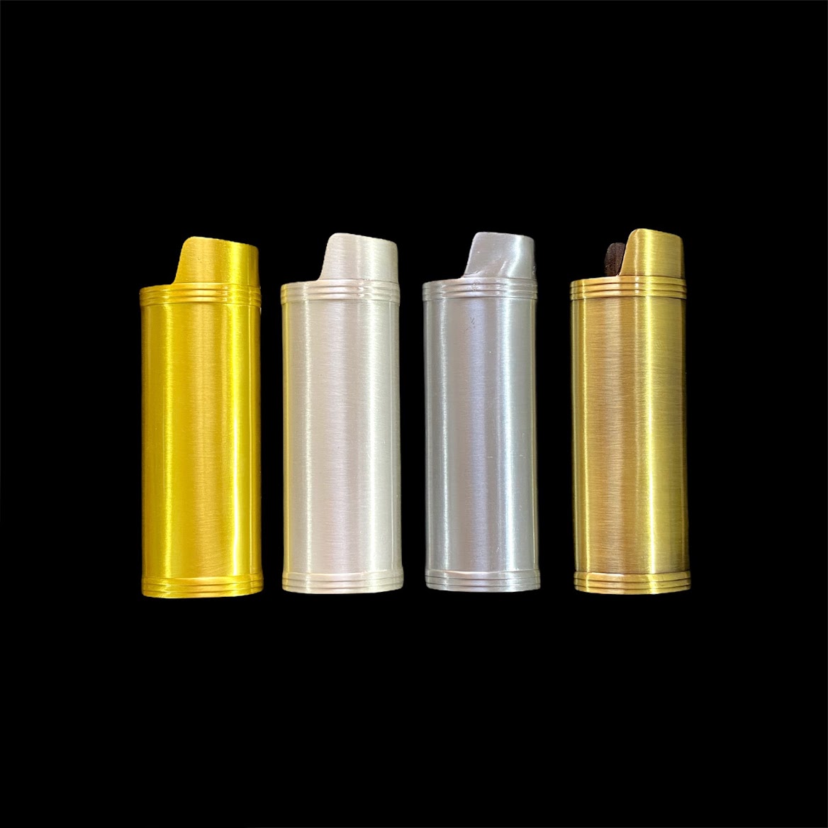 Vỏ Bật Lửa Bic j3 Hoa Văn Kim Loại
