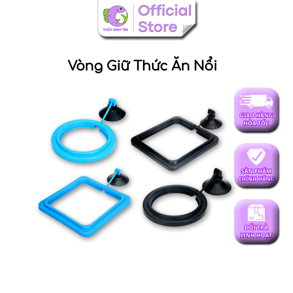 Vòng Giữ Thức Ăn Nổi Cho Cá Cảnh