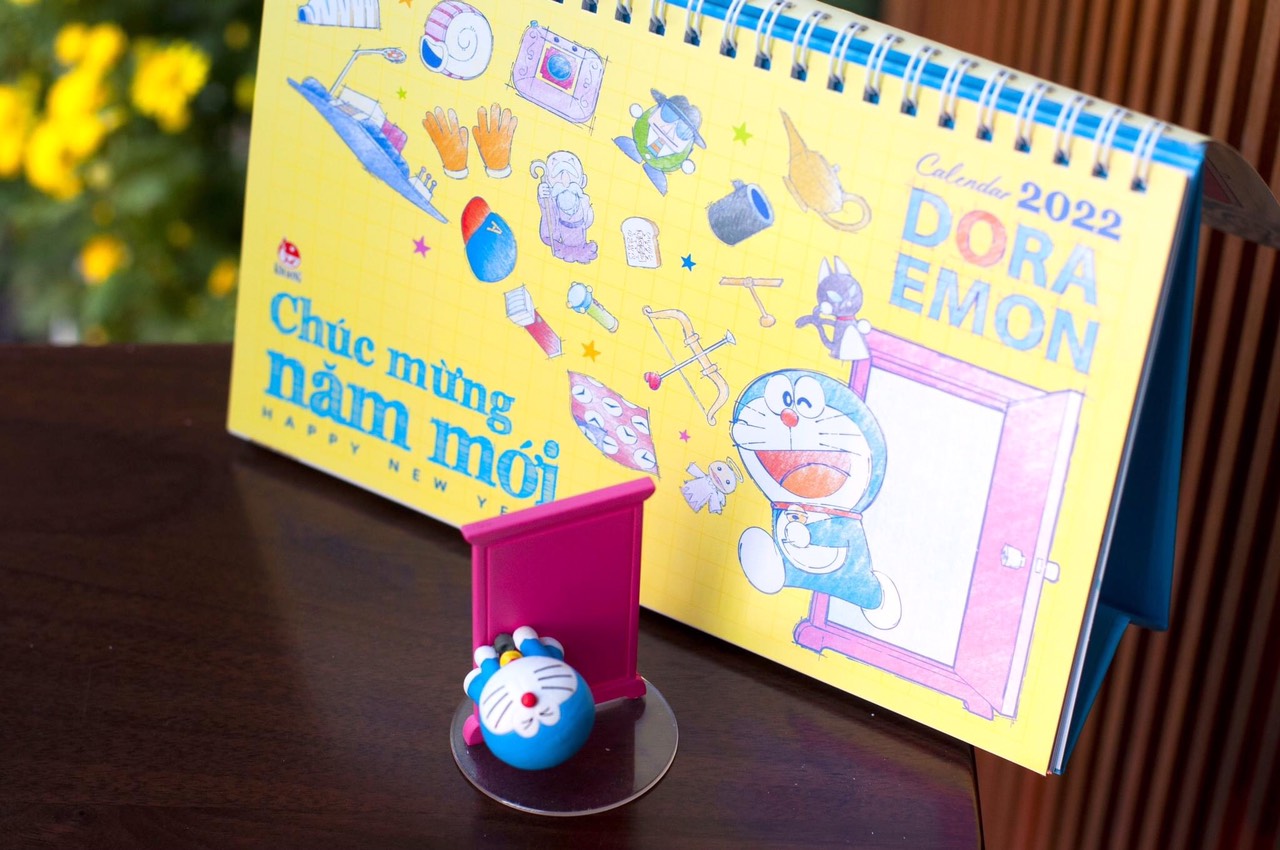 Lịch Để Bàn Doremon Doraemon