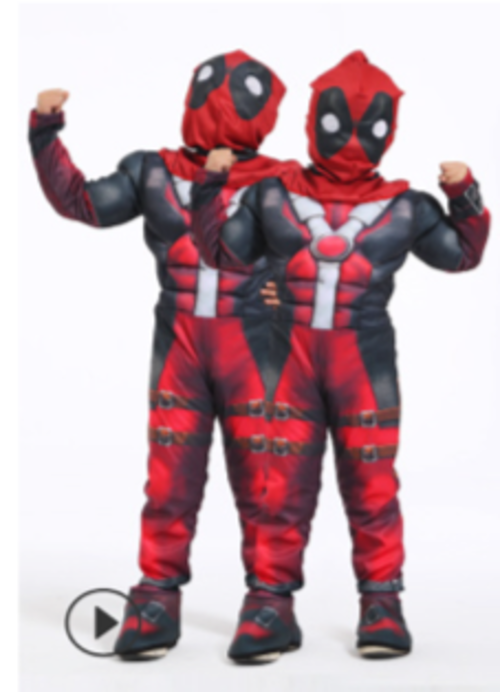 Bộ đồ siêu nhân cơ bắp cosplay anh hùng