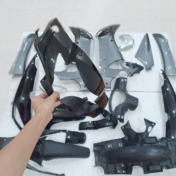 [TẶNG TEM] Dàn áo xe FUTURE NEO nhựa ABS nguyên sinh cao cấp màu ĐEN - TẶNG KÈM CHIẾC ĐỒNG HỒ CƠ ĐO TỐC ĐỘ - có KHUYẾN MẠI BỘ TEM 3 lớp sịn.