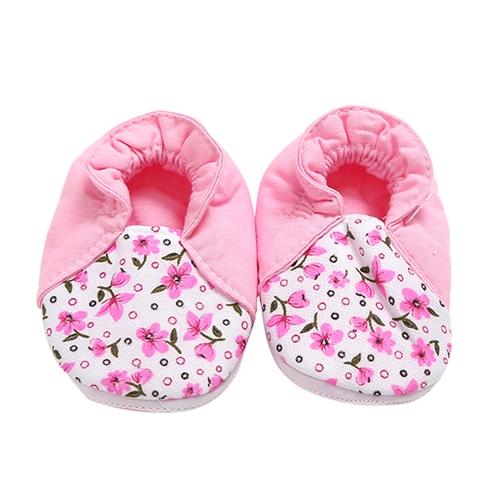 [HCM]Combo 10 Đôi Giày Vải Giữ Ấm Cho Bé Gái 2 - 12 tháng