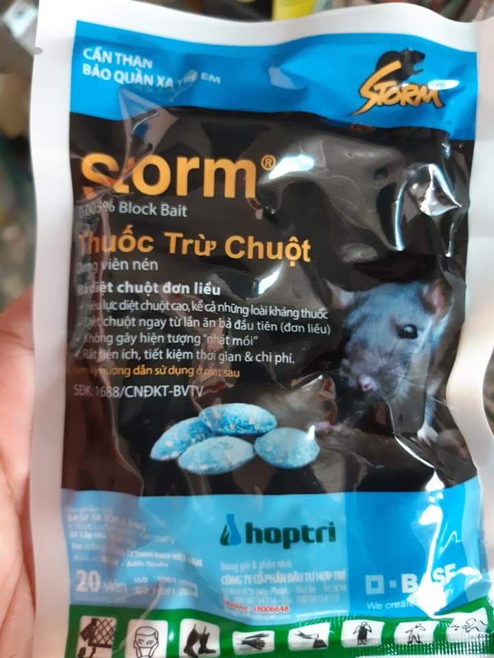Diệt Chuột STORM gói 20 viên