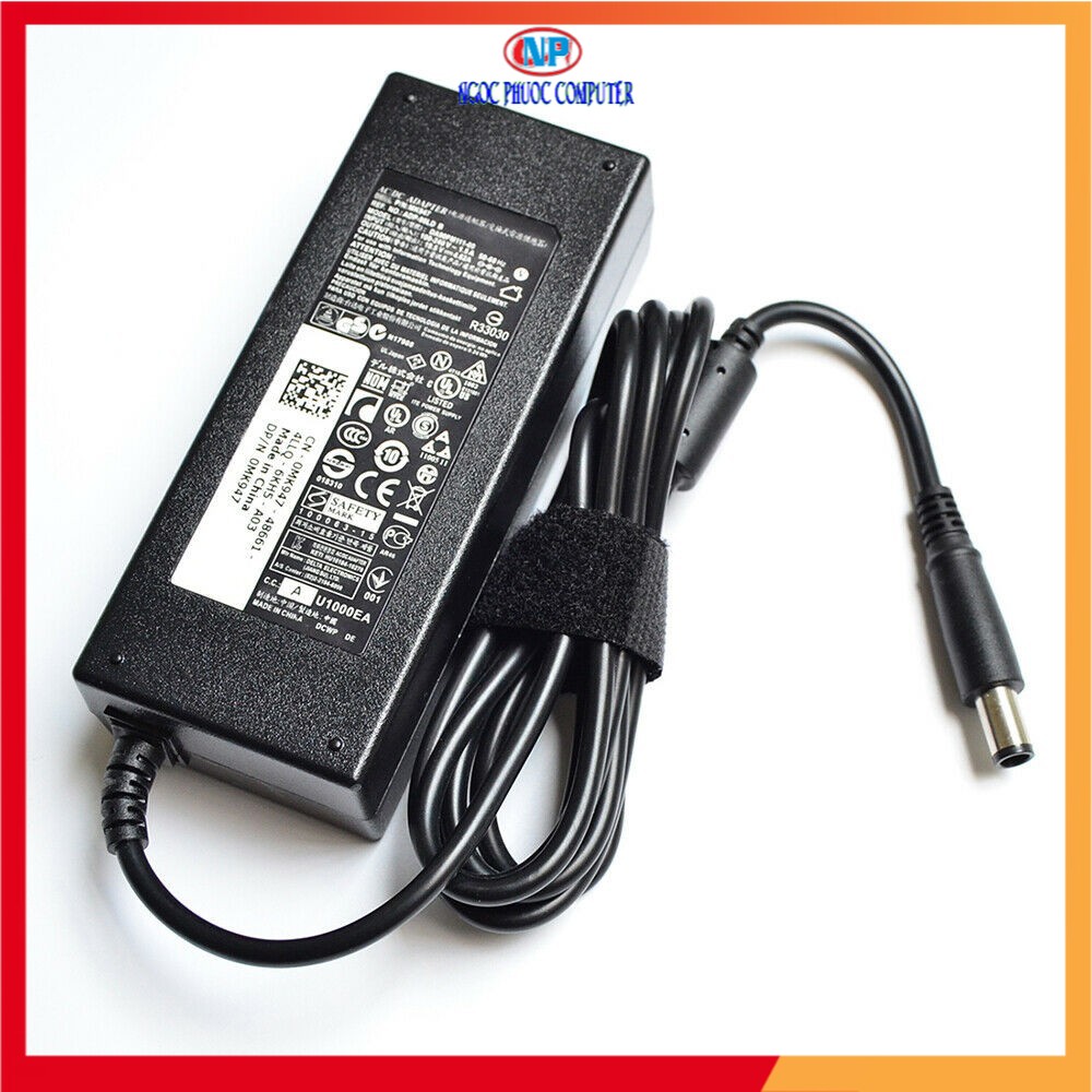 Sạc zin Laptop Dell 19.5V 4.62A (90w) Chân Kim To cho E6400 E6410 E6420 E6430 E6440 E6510 E6520 E6530 E6540 E7240 E7250