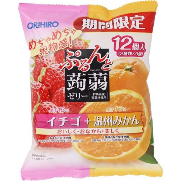 Thạch trái cây Orihiro Nhật Bản