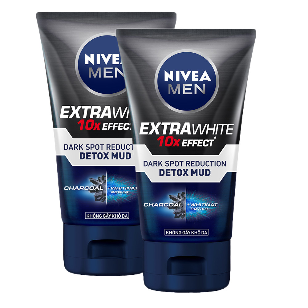 Sữa rửa mặt Nivea Men Bùn Khoáng Sáng da