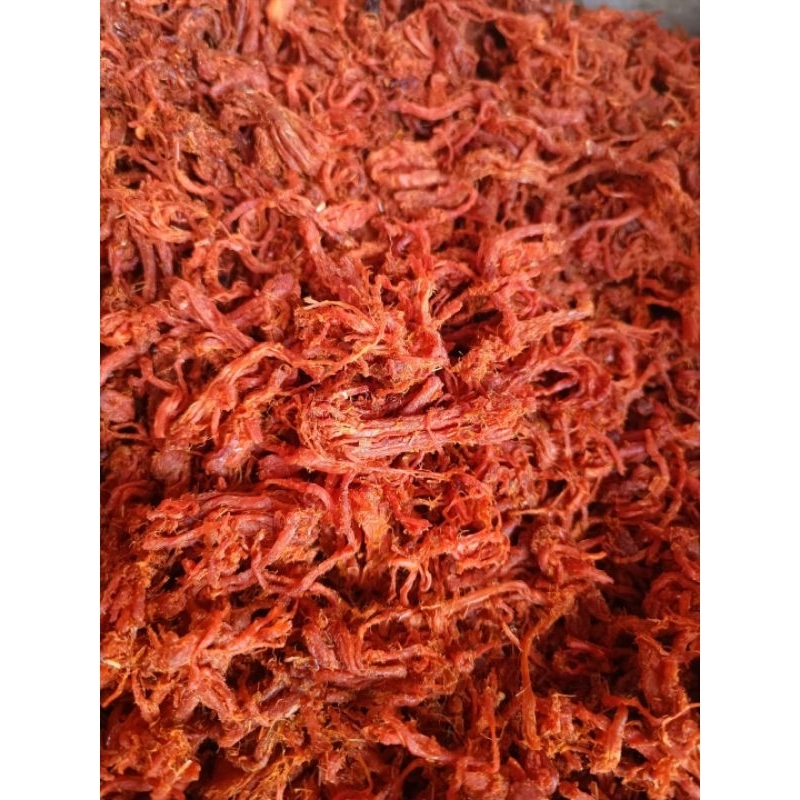 khô bò sợi thơm ngon - hộp 500g