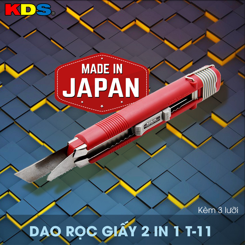Dao rọc 2 lưỡi đa năng kds nhật bản t-11