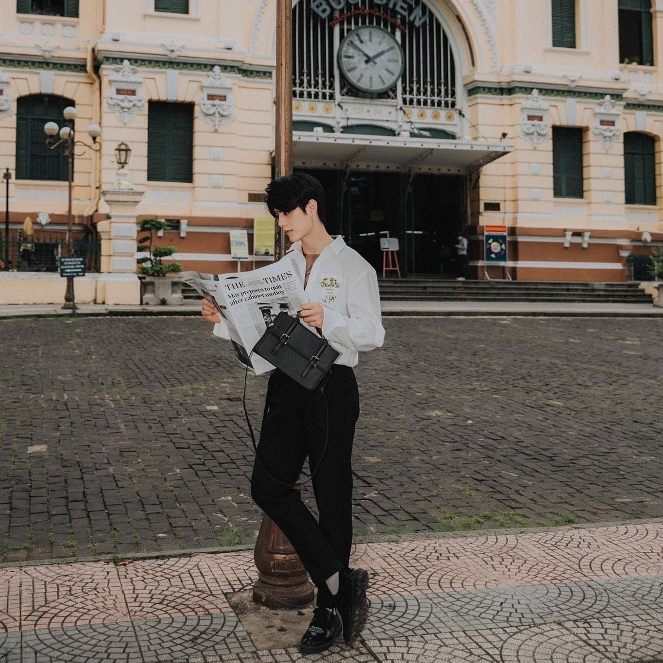 Quần Dài Elio Black Pants Blanke