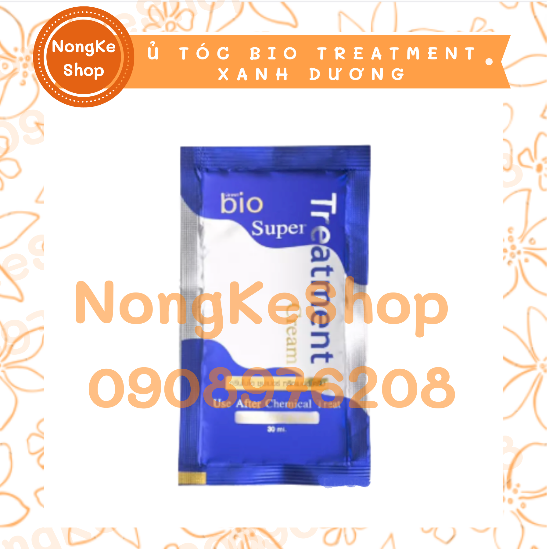 (100% Thái) Gói ủ tóc BIO TREATMENT Thái Lan
