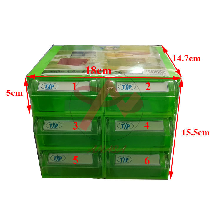 Hộp Đựng Linh Kiện Điện Tử 1200g