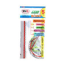 (HCM) Thước bộ 5 món WinQ- T160