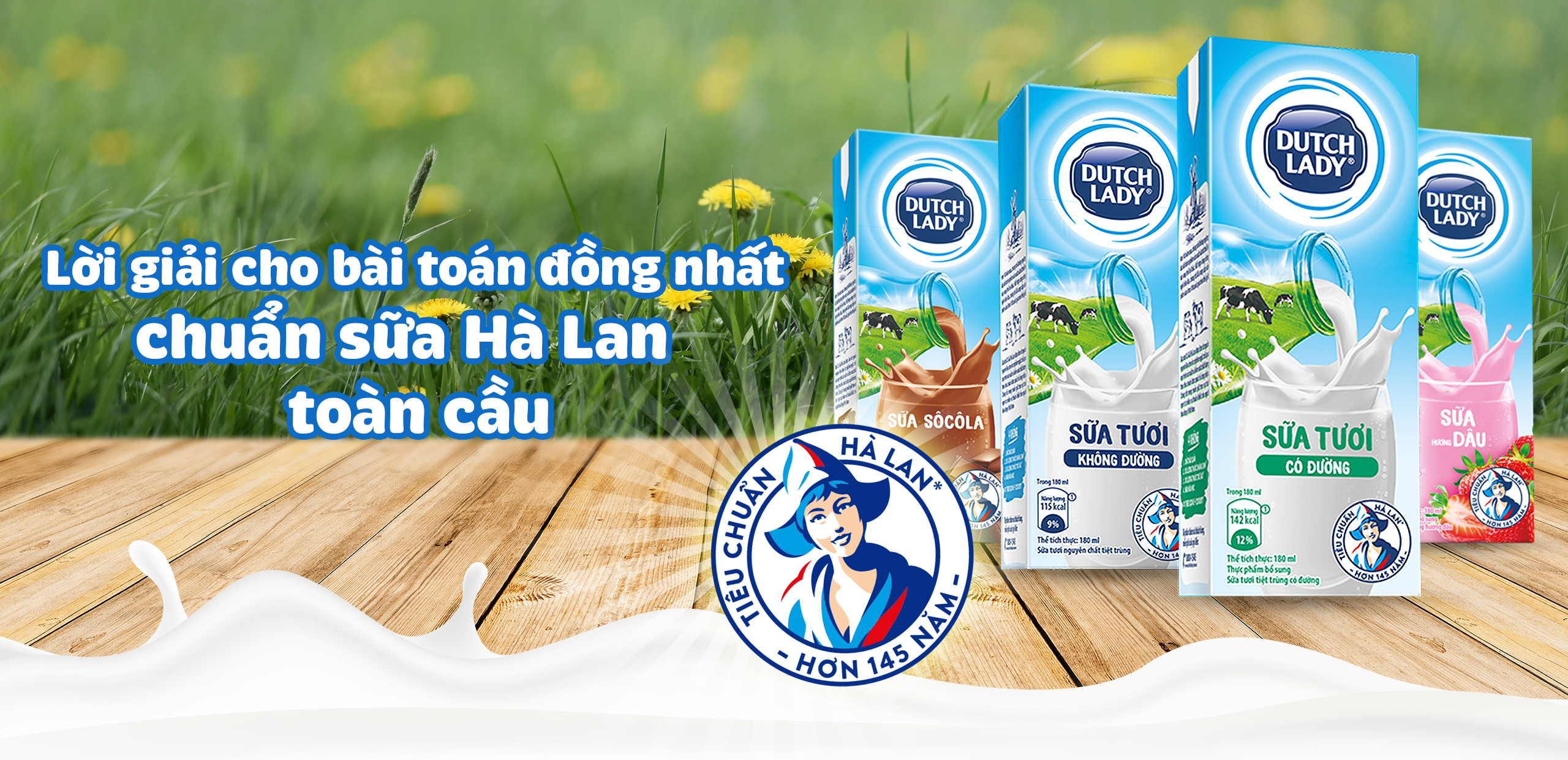 Thùng 24 bịch sữa nước Dutch Lady cao khỏe 180ml