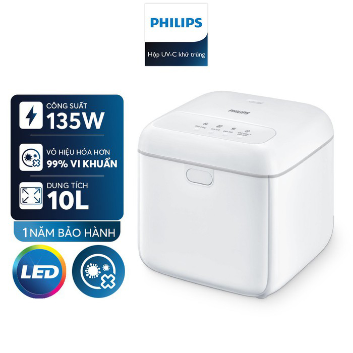 [Flash sales] Hộp khử trùng Philips UVC Disinfection Box