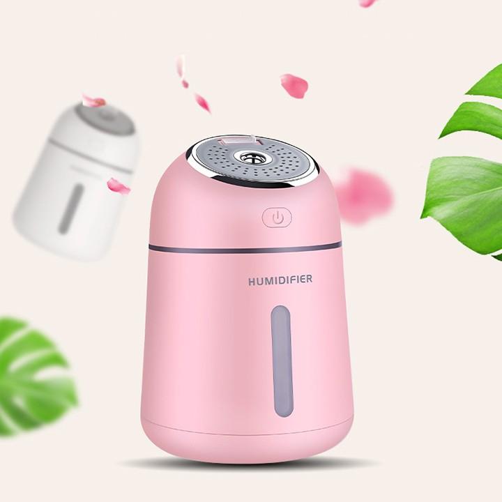 Máy Phun Sương Tạo Độ Ẩm Kèm Quạt Đèn Mini