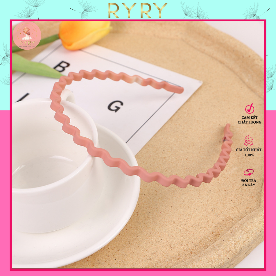 Cài Tóc Nhựa 0.6cm Gợn Sóng Tạo Độ Phồng Tóc Thời Trang Hàn Quốc Cho Nữ