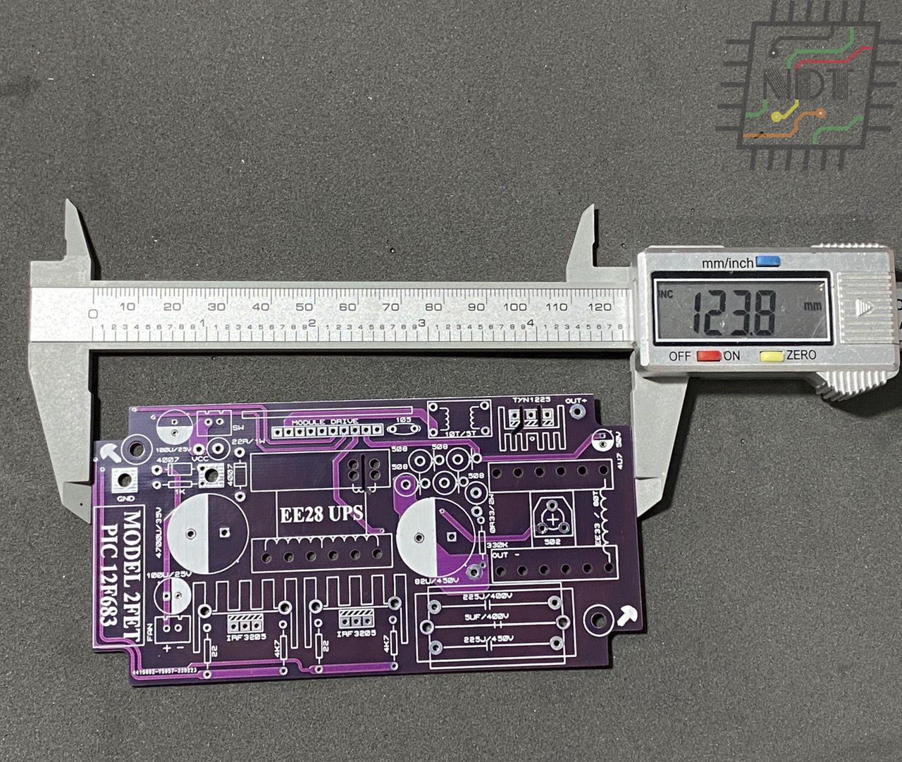 PCB board mạch 2 FET (CÓ VIDEO HƯỚNG DẪN LẮP RÁP)