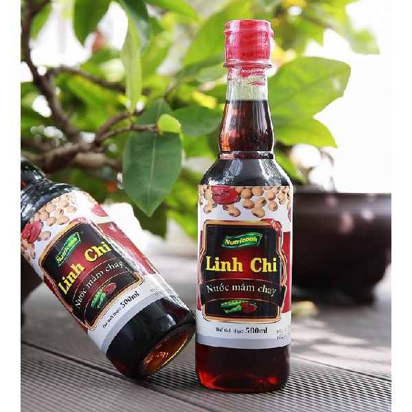 Nước mắm chay linh chi 500ml