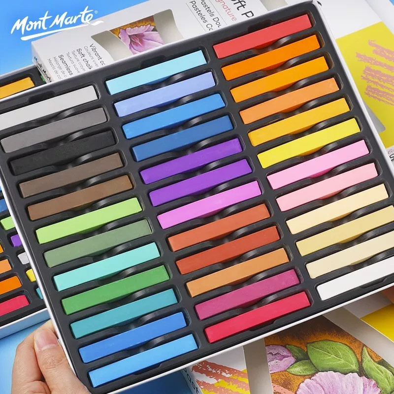 Bộ Phấn tiên Mont Marte 24 màu Pastel