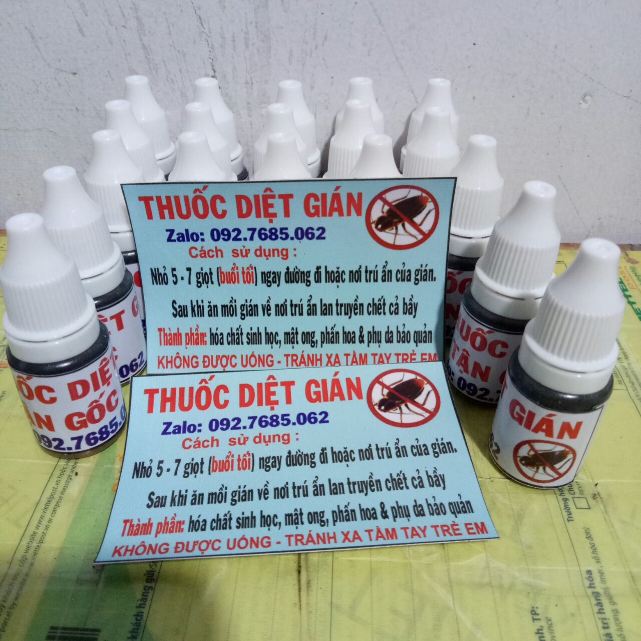 THUỐC DIỆT GIÁN (LỌ)