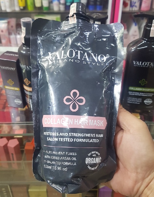 Dầu hấp tóc Collagen Valotano