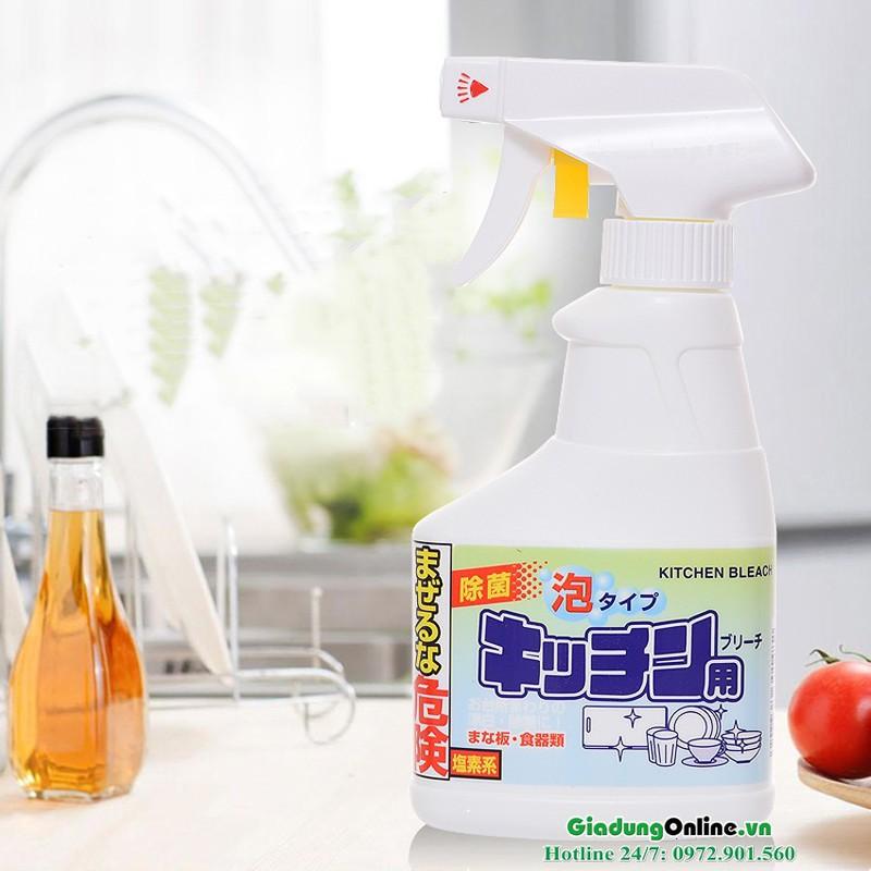 Chai Xịt Tẩy Rửa Đồ Dùng Nhà Bếp Rocket 300ml Hàng Nhật