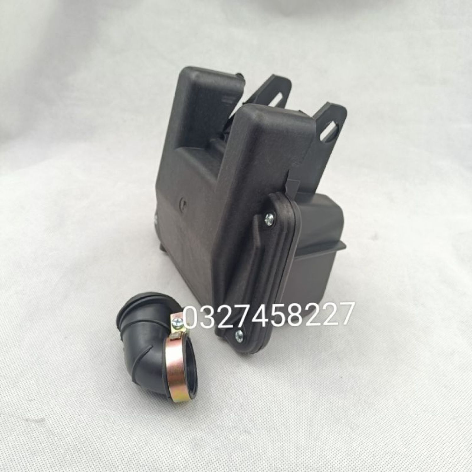 Hộp pô e bao tử, lọc gió 50cc xe độ DREAM, WAVE, Cub....
