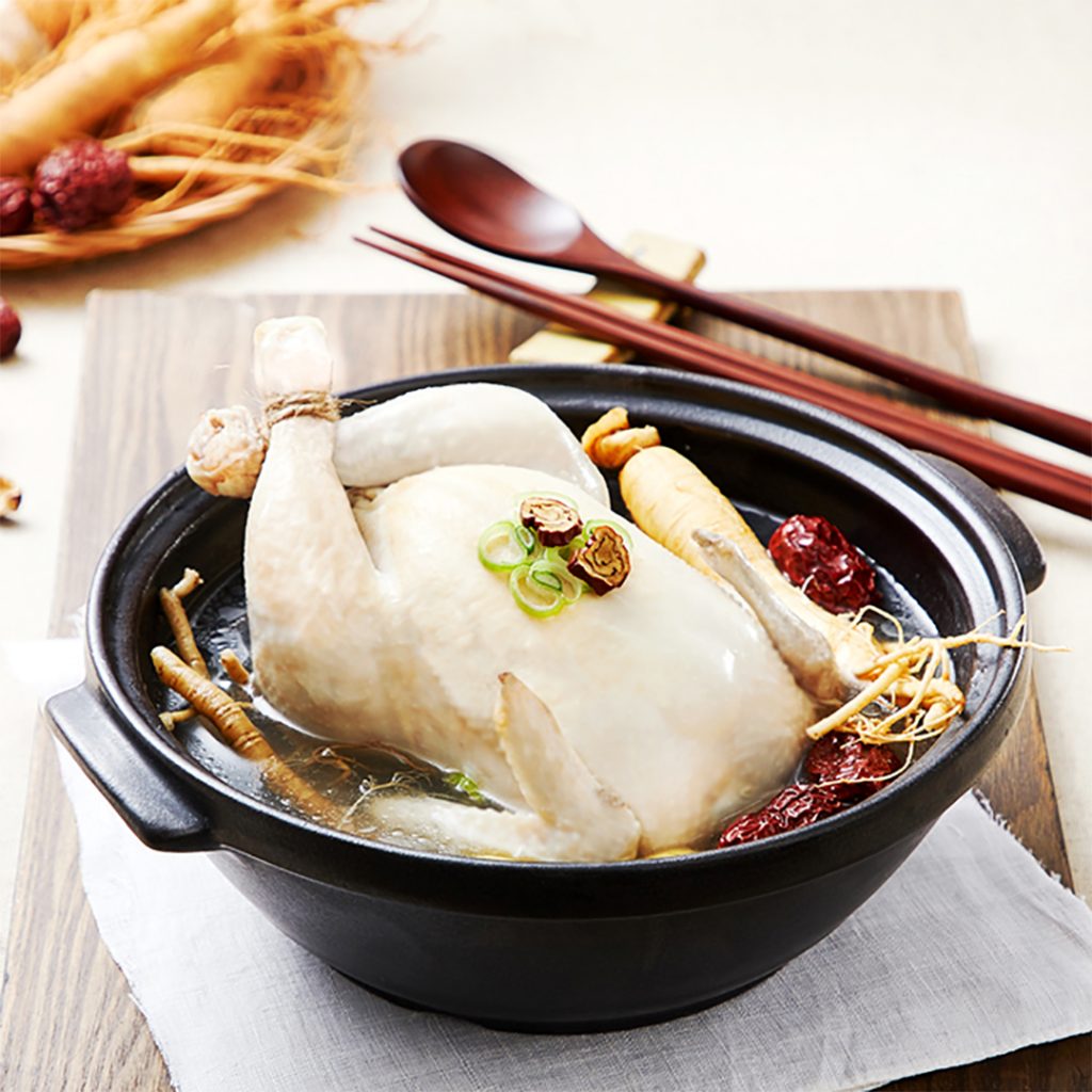 Nguyên liệu nước dùng gà hầm sâm Soobin 70g