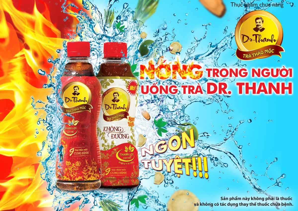 Lốc 6 Chai Trà Thảo Mộc Dr.Thanh 350ml