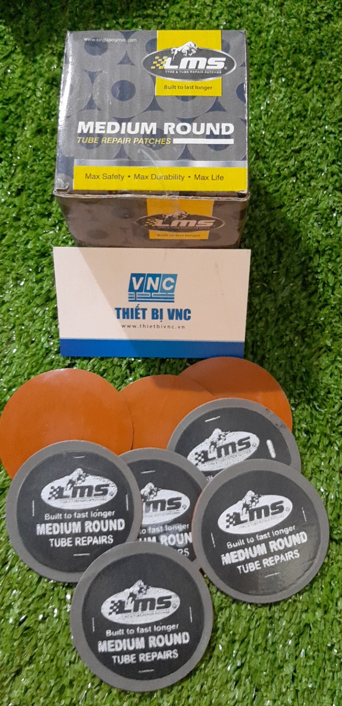 Hộp 20 miếng vá săm lốp LMS Ấn Độ TC60 (60mm)
