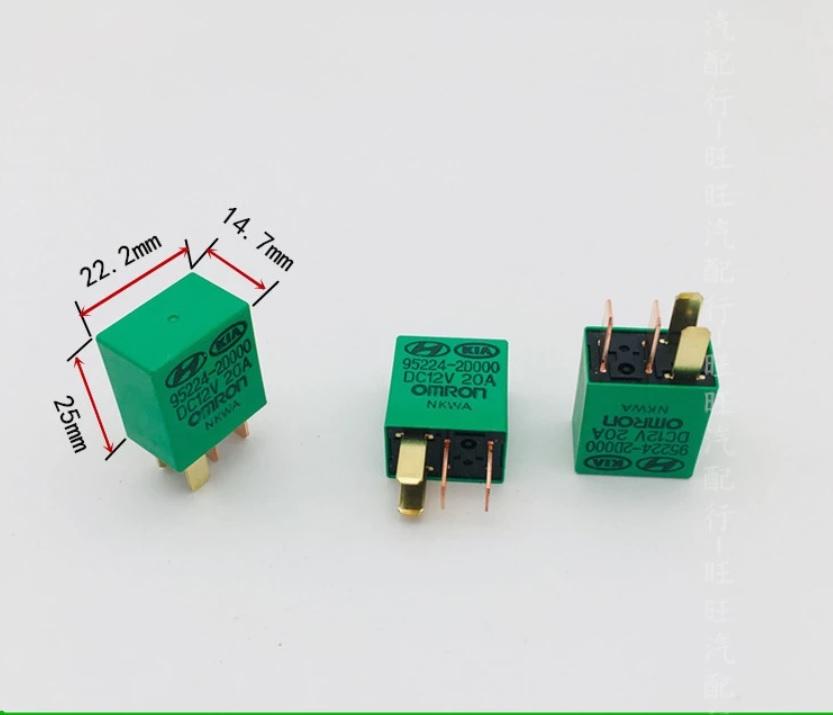 RELAY (ROLE) KIA DECO (tuỳ đợt) 4 CHÂN 12V 20A