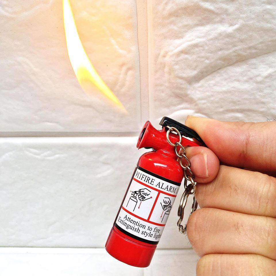 Bật lửa móc khóa hình bình chữa cháy -
