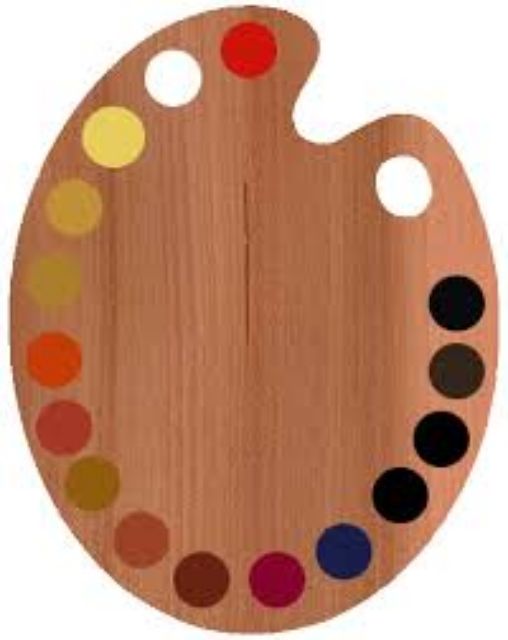 [HCM]KHÂY PHA MÀU VẼ GỖ PALLET, PHA MÀU OVAL,VUÔNG 30x38cm