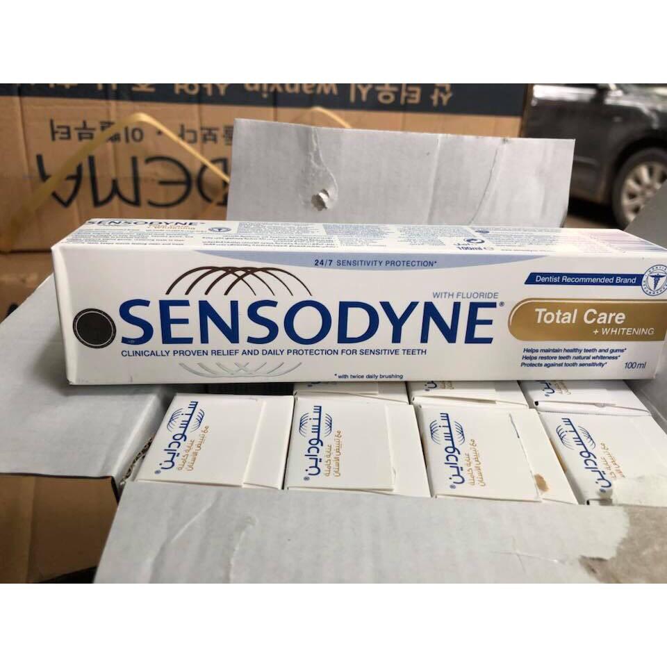 Combo 5 tuýp kem đánh răng sensodyne chống ê buốt