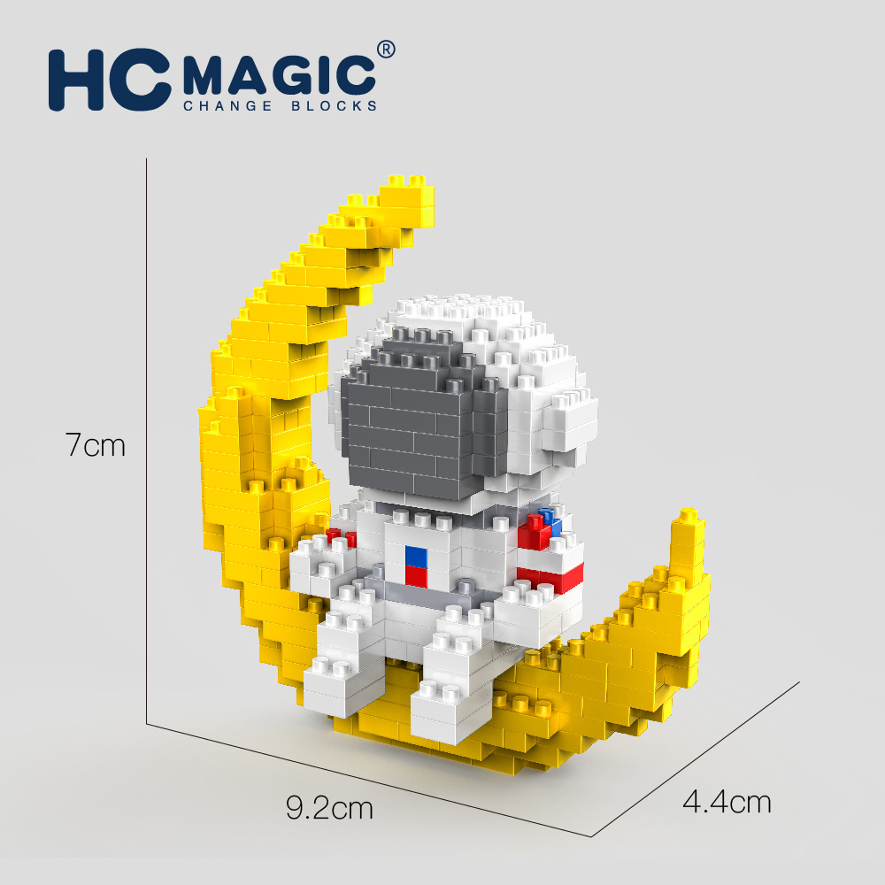 Đồ chơi xếp hình 3D HC Magic - Phi hành gia vũ trụ
