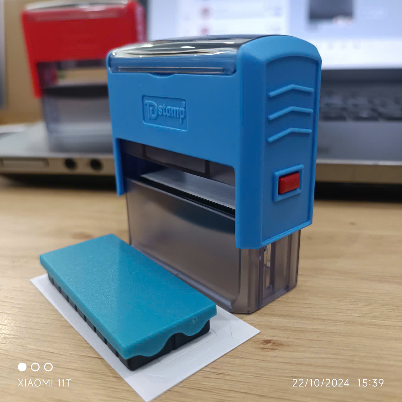 [HCM]Khắc dấu tên 1 dòng dài TDstamp T-217