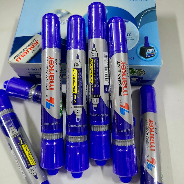 BÚT LÔNG DẦU LỚN PM09 THIÊN LONG CHÍNH HÃNG